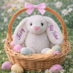 Personalised Embroidered Fluffy Easter Bunny Rabbit - Image 11