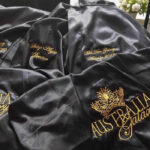 Personalised Embroidered Satin Pageant Robe - Image 2