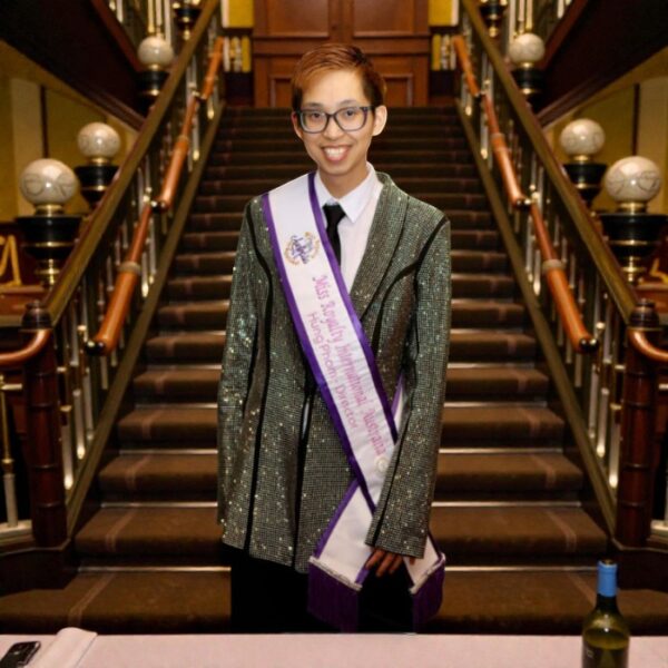 Customised Embroidered Pageant Queen Sashes With Coloured Border