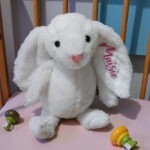 Personalised Embroidered Fluffy Easter Bunny Rabbit - Image 7