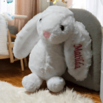 Personalised Embroidered Fluffy Easter Bunny Rabbit - Image 2