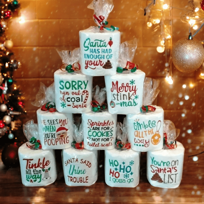 po-Photoroom Funny Embroidered Christmas Toilet Paper - Image 1