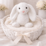Personalised Embroidered Fluffy Bunny Rabbit Birth Announcement Any Occasion - Image 10
