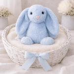 Personalised Embroidered Fluffy Bunny Rabbit Birth Announcement Any Occasion - Image 11