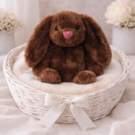 Personalised Embroidered Fluffy Bunny Rabbit Birth Announcement Any Occasion - Image 12